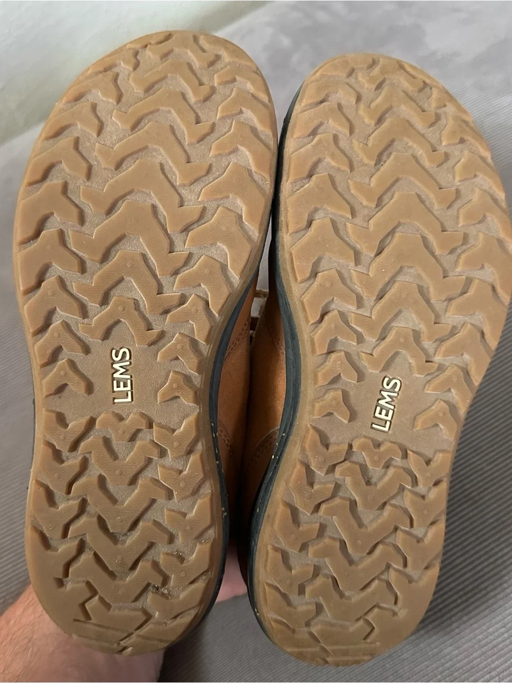 Lems Women’s Trailhead Sequoia Brown Minimalist Hiking Trail Shoes Size 6.5